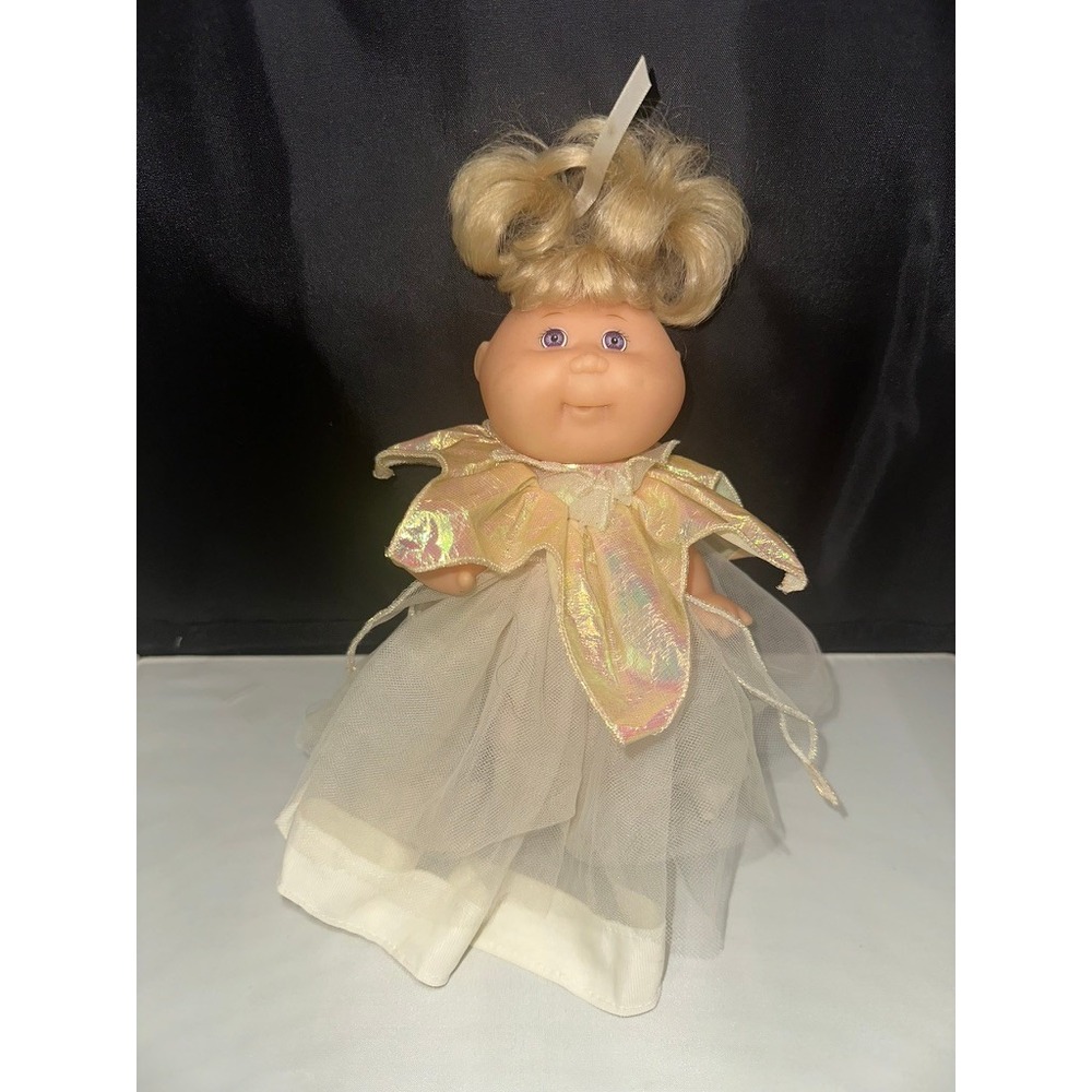 Vintage Cabbage Patch Kids My Special Angel Blonde Hair Purple Eyes Iridescent
